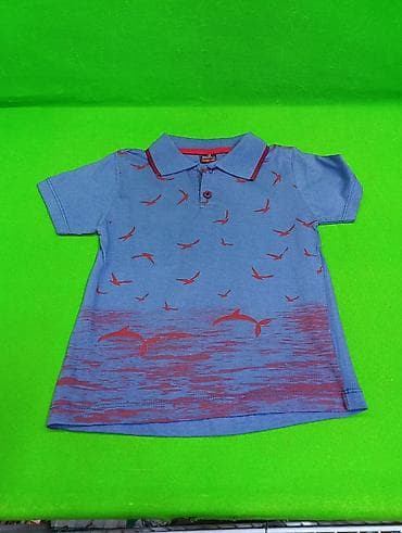 рубашка s: Футболка с воротником на мальчиков 6-8 лет в ассортименте👕 — 6