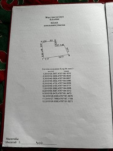 karakol shop: 3 соток, Для строительства, Договор дарения, Красная книга, Тех паспорт — 1