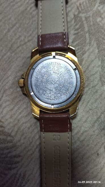 домашние часы: Часы янтарь СССР 1969 г. рабочие командирские СССР мех. -3000 сом — 5