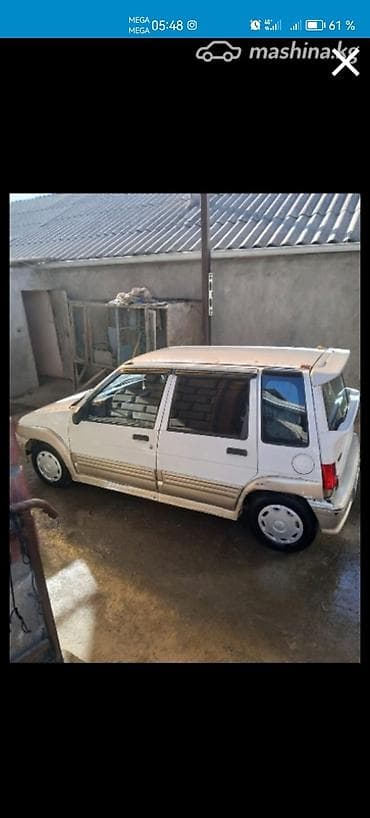 Daewoo Tico: 1995 г., 0.8 л, Механика, Бензин, Седан at lalafo.kg Daewoo Tico: 1995 г., 0.8 л, Механика, Бензин, Седан