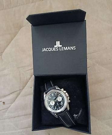 Классикалык сааттар саат, Jacques Lemans, Суу өткөрбөөчү, Эркектердики, Колдонулган — 1