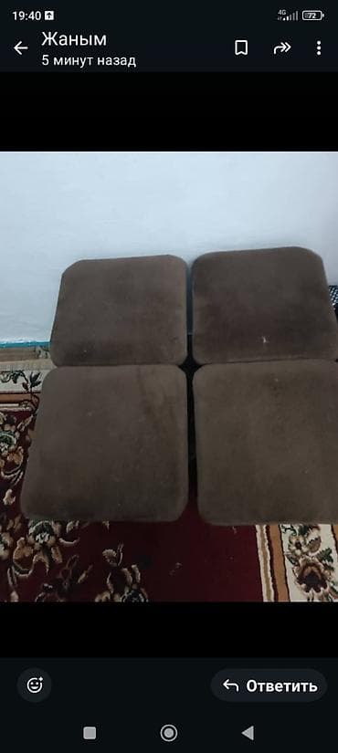 стулья столы: Кухонный стол и стул, цвет - Серый — 2