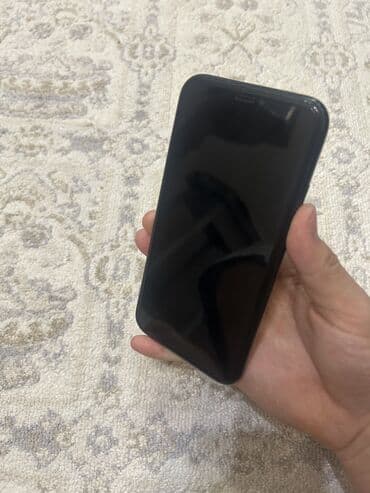 iphone xr цена в бишкеке цум: IPhone Xr, Б/у, 128 ГБ, Черный, Защитное стекло, Чехол, 100 % — 2