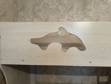 двухъярусные кровать бу: Балдар үчүн эки ярустуу, Колдонулган, Башка материал, түсү - Ак — 2