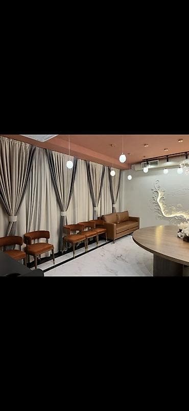 Комплект штор, Блэкаут, Магнитные, Изготовление на заказ, Для зала