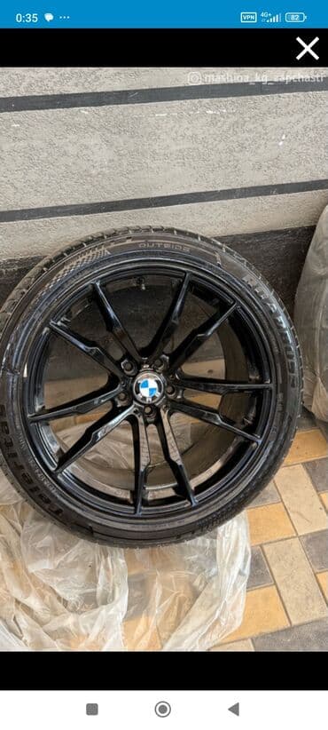 оригинальные штампованные диски опель: Литые Диски R 20 BMW, Комплект, отверстий - 5, Б/у — 1