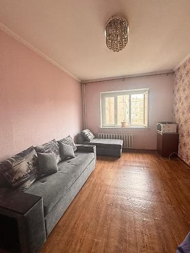 продаю 1 ком кв мкр аламедин 1: 2 комнаты, 50 м², 105 серия, 7 этаж, Косметический ремонт — 2