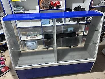 Витрины: Торговая витрина прилавок из стекла и ЛДСП. - Фронтальная часть — 4