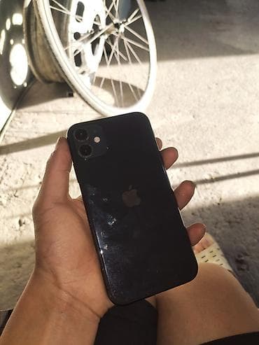 traid in: IPhone 11, Б/у, 128 ГБ, Black Titanium, Защитное стекло, Чехол, Кабель, 71 % — 5