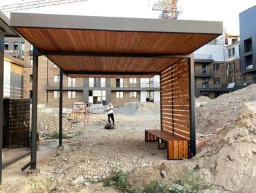 сдам частный дом без посредников рядом просп жибек жолу бишкек: Навесы Зоны отдыха Гарантия 💯 На заказ + с проектом Цена  — 2