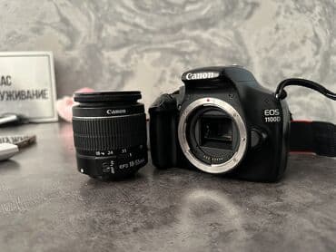 фотоаппараты зеркальные: 📸 Продаю фотоаппарат Canon EOS 1100D (бодик) Цена: 15 000 сом В — 2
