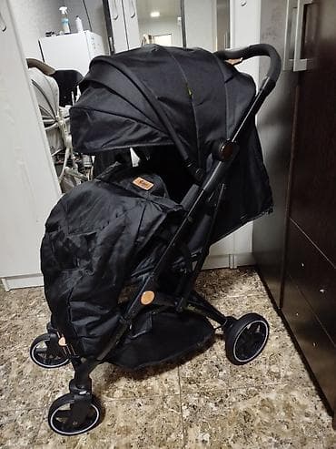 зимние кроссовки мужские: Коляска, цвет - Черный — 1