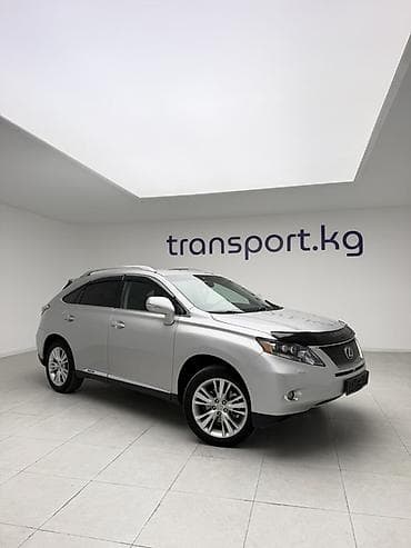 Lexus RX: 2010 г., 3.5 л, Вариатор, Гибрид, Кроссовер
