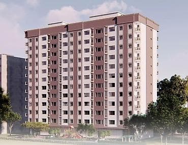 куплю квартиру в г кант: 1 комната, 51 м², Элитка, 10 этаж, Готовая ПСО (под самоотделку) — 1