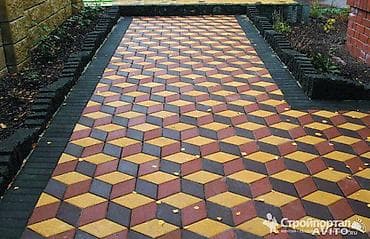 булыжник: Тротуарная плитка и укладка «под ключ» - Виды: вибропрессованная и — 8