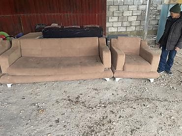 Все для дома и сада: Комплект мягкой мебели, цвет - Коричневый — 1