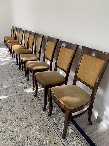 Стул для зала, Б/у, Дерево