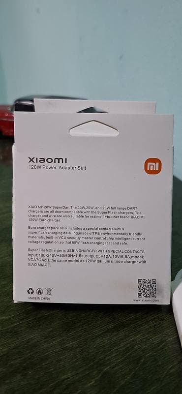 ender 3: MI турбо зарядка 120W с шнуром таебси в комплекте. Заряжает хорошо — 6