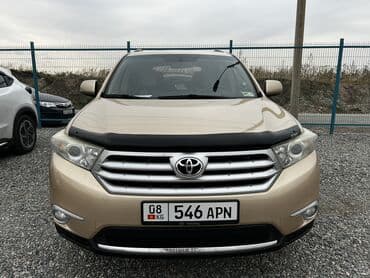 авто заратка: Toyota Highlander: 2012 г., 3.5 л, Автоматтык, Бензин, Жол тандабас — 3