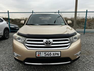 авто с последующим выкупом бишкек фит: Toyota Highlander: 2012 г., 3.5 л, Автомат, Бензиновая, Внедорожник — 1
