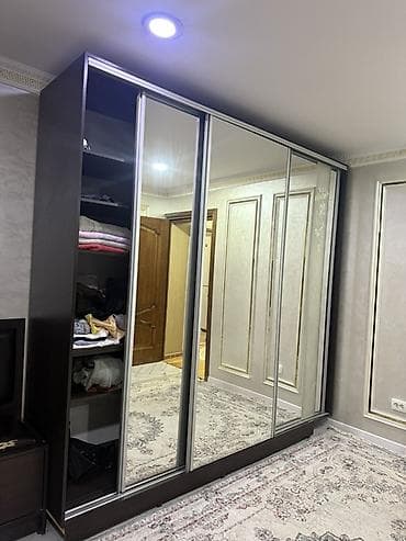 Гарнитур для прихожей, Шкаф, ДСП, цвет - Коричневый