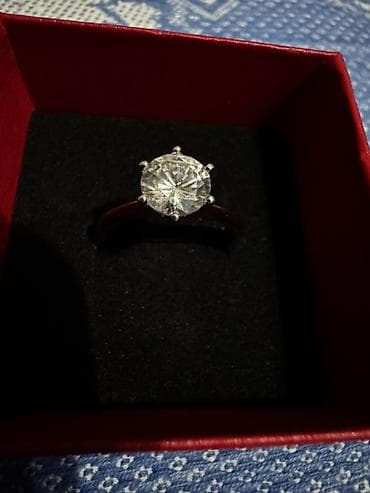 золото калцо: Кольцо, Помолвочное, Женские, Цирконий, Новый — 2