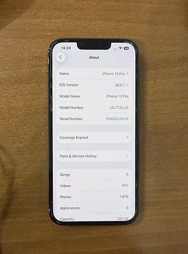 поменяюсь: IPhone 13 Pro, 128 ГБ, Sierra Blue, 78 % — 2
