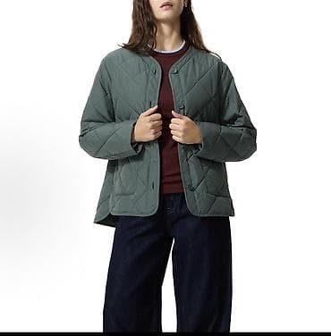 салатовый пуховик: Стеганая легкая куртка от Uniqlo Pufftech куртка женская - Цвет — 1
