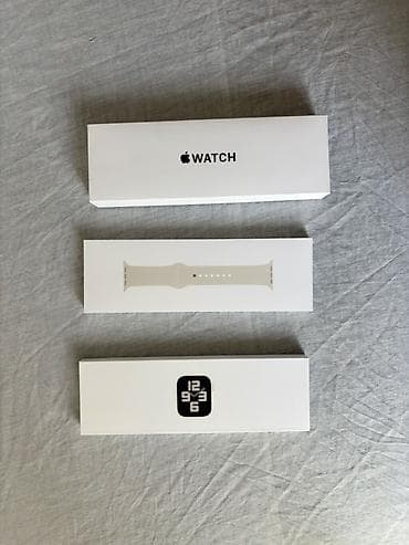 Apple Watch: Apple Watch SE (GPS) (2nd Generation), 44 мм, алюминиевый корпус, цвет — 2