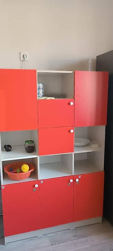 silver kitchen: Модульный шкаф - Конфигурация: комбинация открытых полок и закрытых — 1