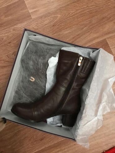 свадебные платья в бишкеке цены на прокат: Кожаные деми полу сапоги Турция — 3