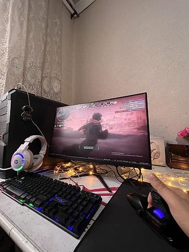 Компьютерлер, ноутбуктар жана планшеттер: Компьютер, ядролор - 6, Оюндар үчүн, AMD Ryzen 5, NVIDIA GeForce GTX 1660 Ti, SSD — 3