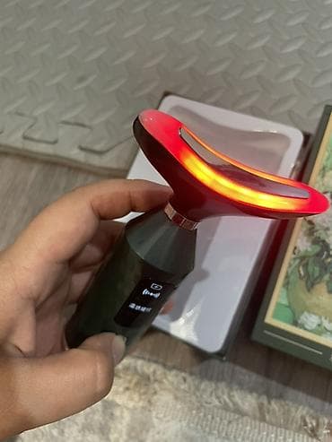arc mouse: EMS-массажер для шеи и контура лица с LED-светотерапией Использовала — 5