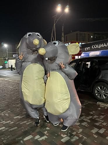 надувной басейн: Ош шаарында. 😂 Көргөндүн баары күлсүн десең — надувной костюм кий! — 1