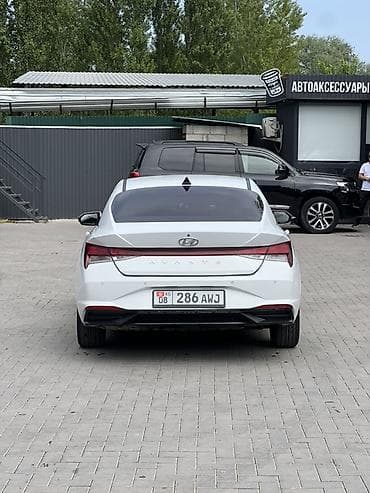 elantra luxe: Hyundai Avante: 2021 г., 1.6 л, Автомат, Бензин, Седан — 4