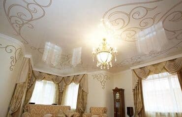 профил 5 5: Натяжной потолок Глянцевое, Матовое, 3D потолки — 6