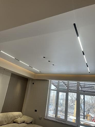 3ds max: Натяжной потолок Матовое Монтаж — 1