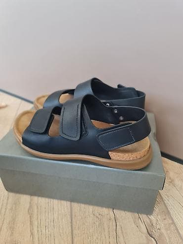 nike react: Мужские сандалии AOKANG - Цвет: чёрный верх, светло‑коричневая — 1