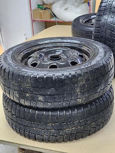 Колеса в сборе: Колеса в сборе 185 / 65 / R 14, Зима, Б/у, Комплект, Легковые, Железные, отверстий - 4 — 7