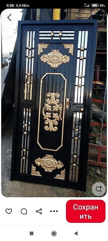 кованные ворота: Кованые металлические ворота и входные двери - Материал: сталь с — 3