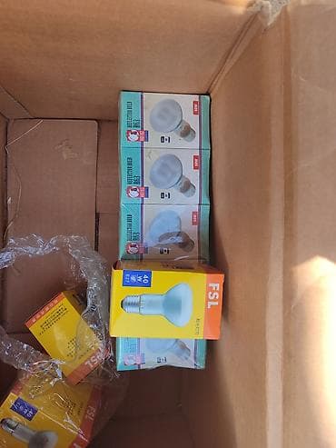 Лампочки: Лампы для направленного и общего освещения — набор разных типов и — 4