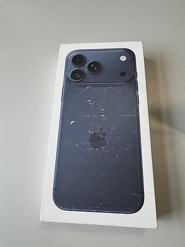 IPhone 17 Pro Max, Новый, 512 ГБ, Синий, Коробка, 100 %