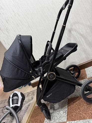 бир: Прогулочная коляска Smart Baby Elegant E6 (SB), цвет черный — 7
