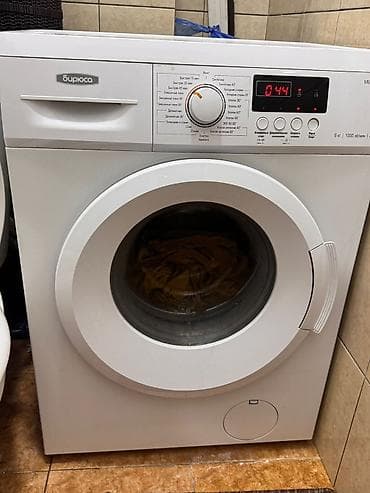 Техника для уборки: Адресс Репина 1 А Бишкекмкр Пишпек Б/у Стиральная машина Бирюса — 2