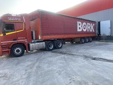 брезент материал: Прицеп, Schmitz Cargobull, Тентованный — 1