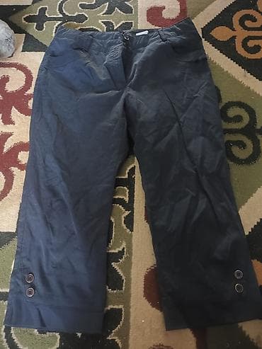 баш кийим: Женские капри (2 пары) - Модели: классические капри прямого кроя. - — 2