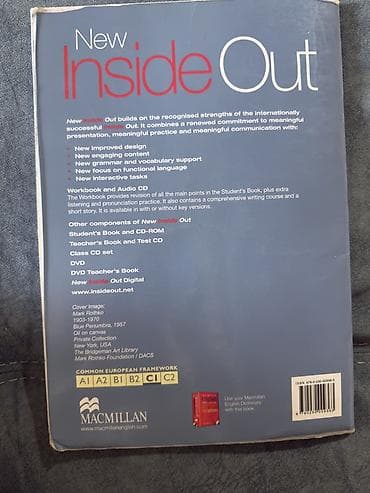 solutions advanced: New Inside Out: Advanced — Workbook with Key (+ Audio CD) — 3