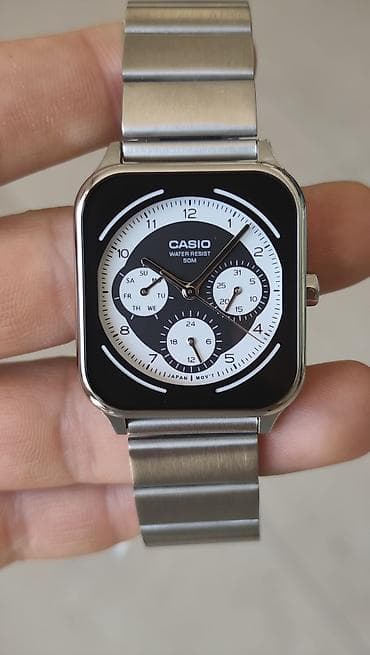Аксессуарлар: Классикалык сааттар саат, Casio, Асыл нуска, Эркектердики, Жаңы — 2