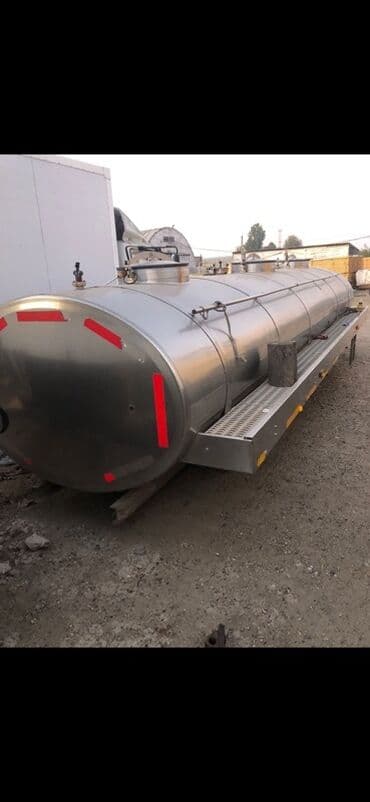 авто симуляторы: Цистерна пищевой нержавейка объем 12куб состояние идеальный — 2