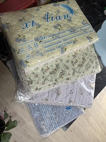 Простыни: Простыня стёганая Xi Lian - Материал: «бумажная Алоэ» (по маркировке — 1